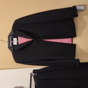 Kasper A.S.L. 2 P black color with pink lining